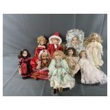 Lot of Dolls