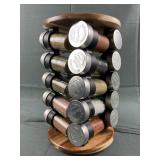 Olde Thompson 20 Jar Spice Rack