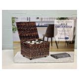 Woven Abaca File Organizer