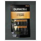 Duracell 8 9v Batteries