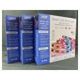 Lot of 3 Feit Electric Smart LED Strip Lights