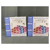 2 Smart LED Strip Lights