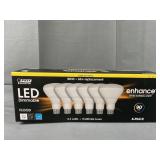 6pk LED Dimmable 65W Flood Light Bulbs