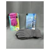 New Kids Medium Head Gloves and Large Men