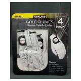 4 Pack Small Golf Gloves
