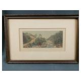 Vintage Etching by Wallace Nutting