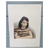 Signed Raphael Soyer Print