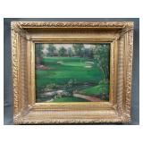 Signed Framed Oil on Canvas