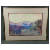 Signed Framed Watercolor