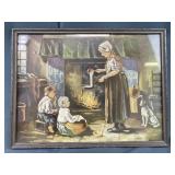 Picture of an Old Domestic Scene