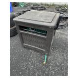 SUNCAST HOSE REEL BOX W/HOSE