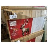 8' LED REINDEER