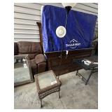 WICKER TABLE