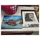 JOHNNY CASH PRINT & PAINTING
