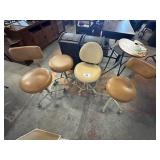 VINTAGE ROLL AROUND STOOLS