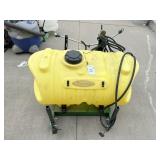 SCHABLE IND. 200 GAL. SPRAYER ON FRAME