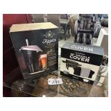 36' BLACKSTONE GRILL COVER & FRIZZICS BEER TAP