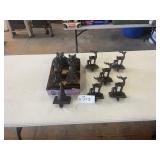 CAST IRON STOCKING HANGERS