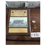 1978 PITTSBURGH STEELERS SUPER BOWL XIII PLAQUE
