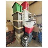 LARGE LOT OF EMPTY TOTES