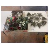 VINE STARS - VINE HEARTS - PINE CONES - GARLAND