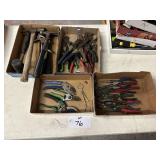 PLIERS - CHANNEL LOCKS - HAMMERS - CUTTERS