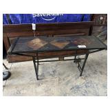METAL & TILE ENTRY TABLE