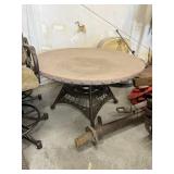 OUTDOOR WICKER TABLE