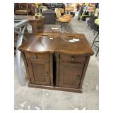 WOOD END TABLES