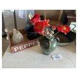 DECOR - PEPPER BOX - VASE - JAR - TUB