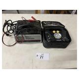 SCHUMACHER BATTERY CHARGER - KENSON AIR PUMP