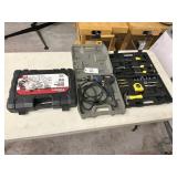 STANLEY TOOL SET - RYOBI DRILL - HYPER TOUGH TOOLS
