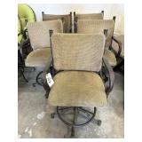 OUTDOOR BAR CHAIRS W/CUSHIONS