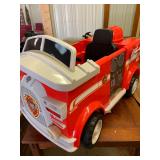 Battery Operated Riding Fire Truck