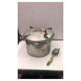 Pressure Cooker and Hand Strainer Vintage