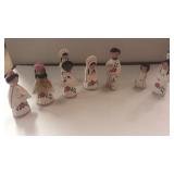8 pc set.  Made in Mexico.  Nativity (?)