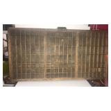Printers Tray / Drawer.  32.5x16.5" great patina.
