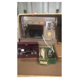 Vintage SINGER sewing machine model #301A. In