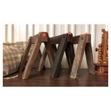 3 Small Sawhorses Decorative?