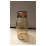 Large Glass Jar Crown Cordial & Extract Co. with