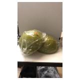 2 cnt of Light Shades MCM Olive Green