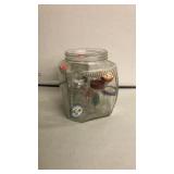 Lot of Glass Jars - Mostly Small, Medicine Sized