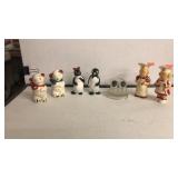 4 Pairs of Salt and Pepper Shakers