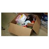 Box Lot of Misc Items: Cooler, Toys, etc