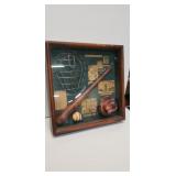 Vintage History of Baseball Display
