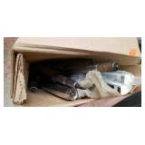 Box of Assorted Table Legs