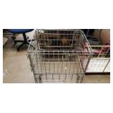 Metal Bin (app. 30in x 22in x 28in)