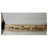 Wooden Home Sweet Home Sign 24 Inches
