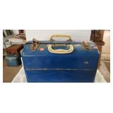 Vintage Metal Tackle Box Full of Fishing Stuff