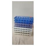 Lot if 8 Ice Cube Trays